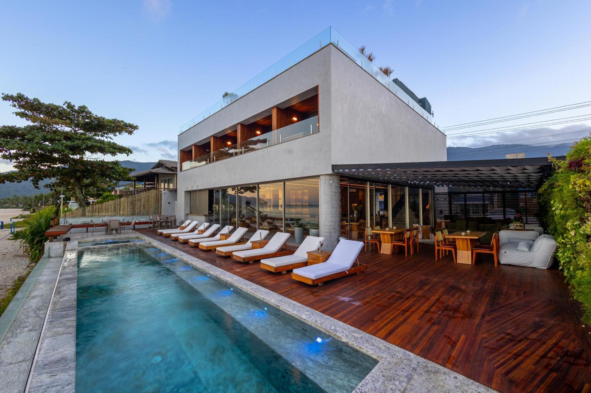 Duke Beach Hotel Maresias Exterior foto